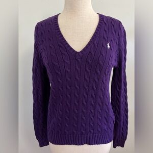 Ralph Lauren Sport Cotton Cable Knit Sweater